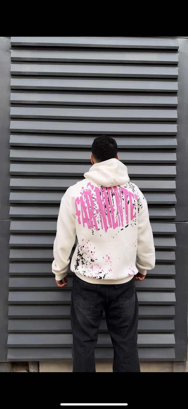 Far Niente White Hoodie